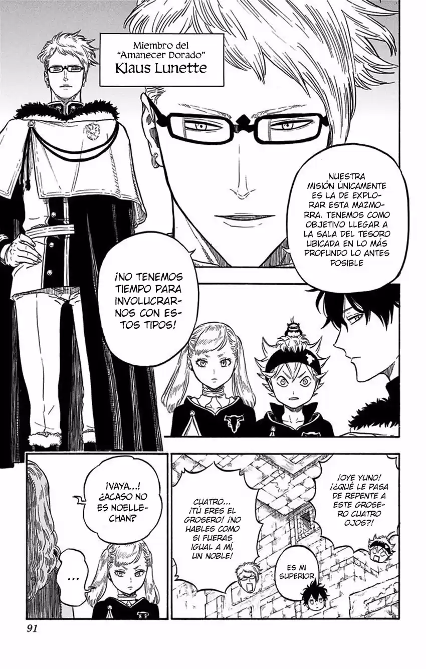 Black Clover Capitulo 12: Reunión. página 6