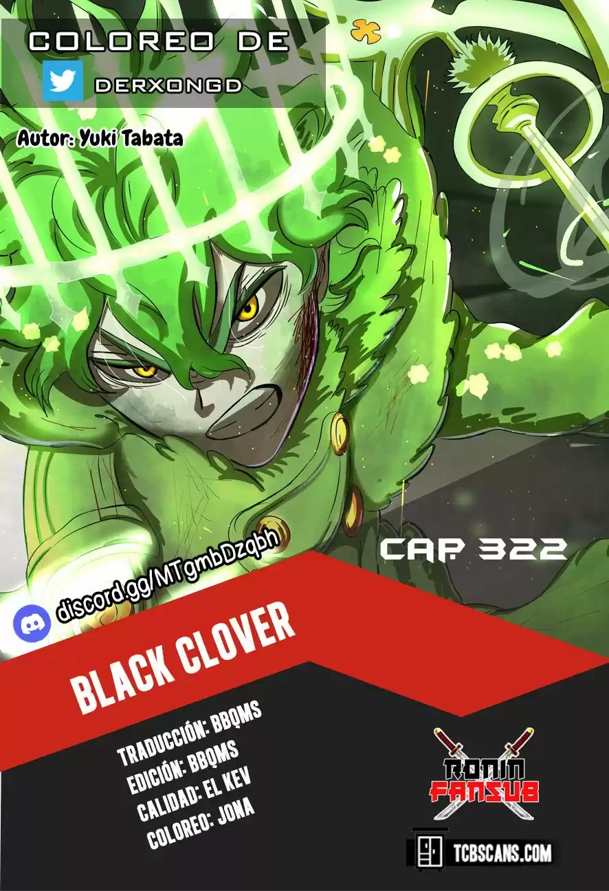 Black Clover Capitulo 322: El vice capitán de los Toros negros página 1