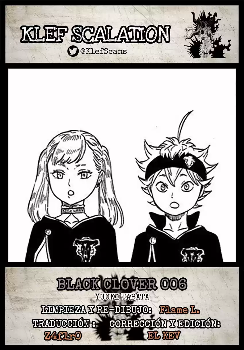 Black Clover Capitulo 6: ¡Vamos, vamos! ¡La primera misión! página 1