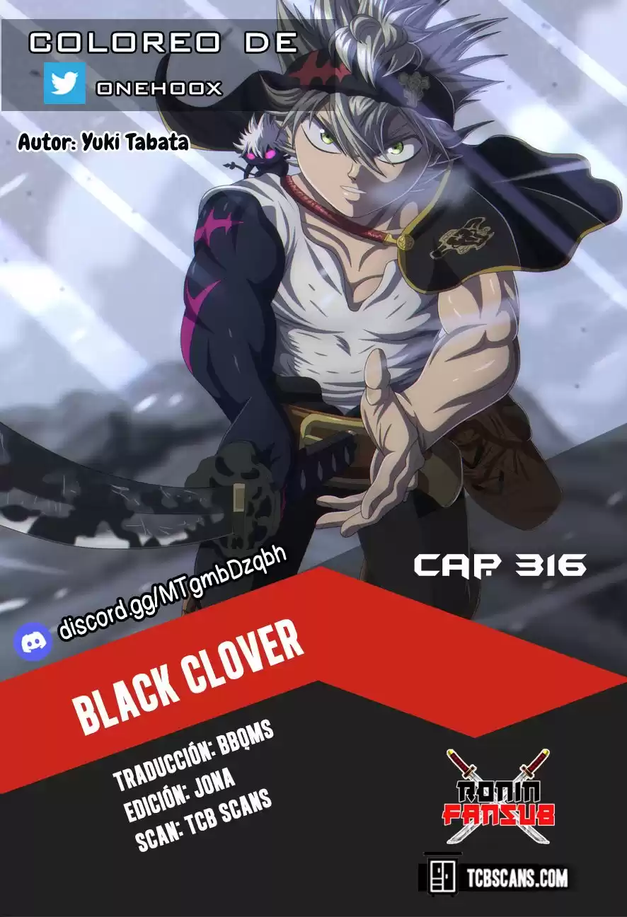 Black Clover Capitulo 316: El poder de los no elegidos página 1