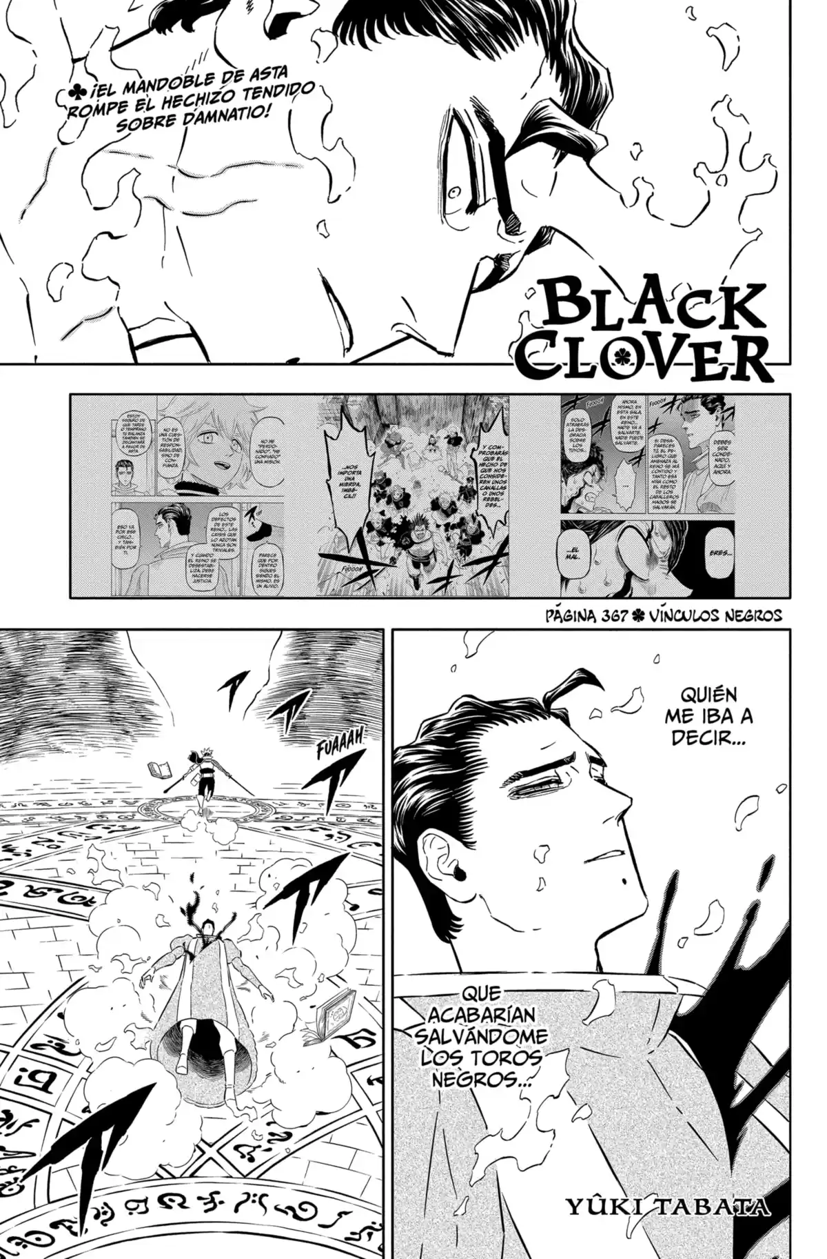 Black Clover Capitulo 367 página 1