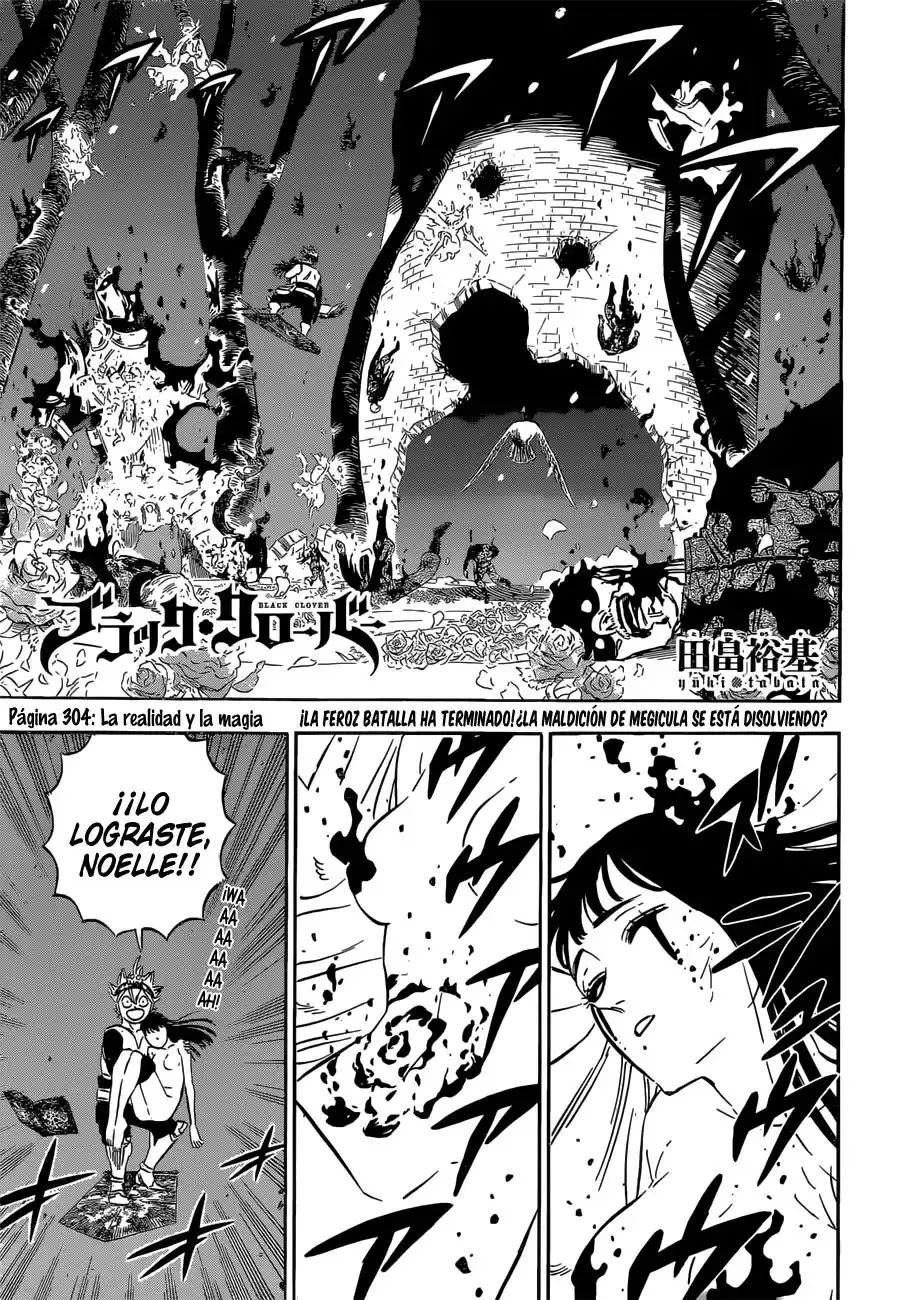 Black Clover Capitulo 304: Realidad y magia página 2