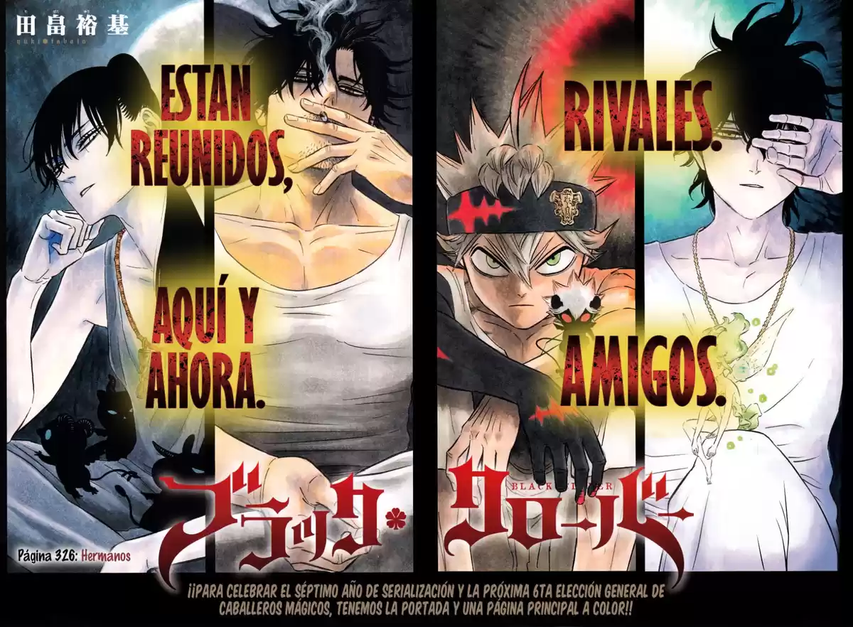 Black Clover Capitulo 326: Hermanos página 3