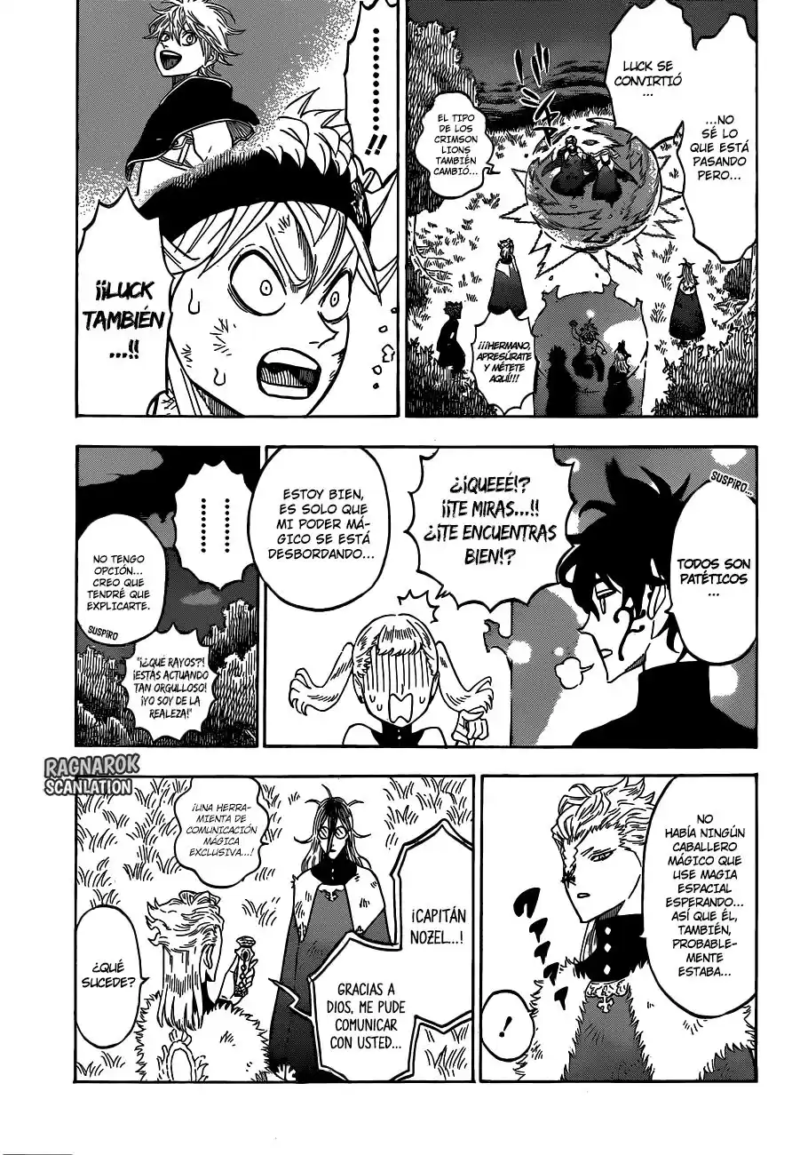 Black Clover Capitulo 157: ¿Destrucción o salvación de un reino? página 14