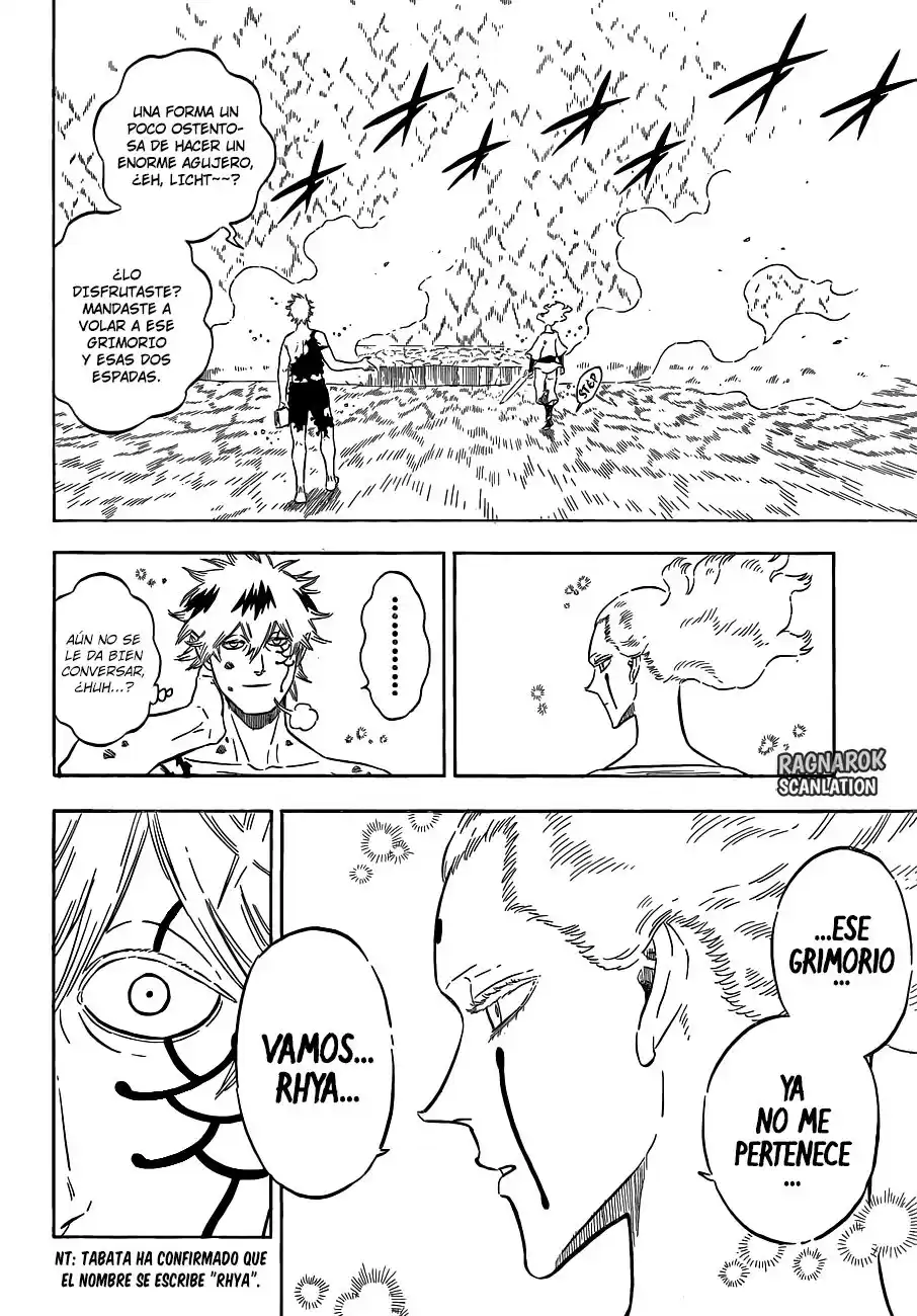 Black Clover Capitulo 157: ¿Destrucción o salvación de un reino? página 7