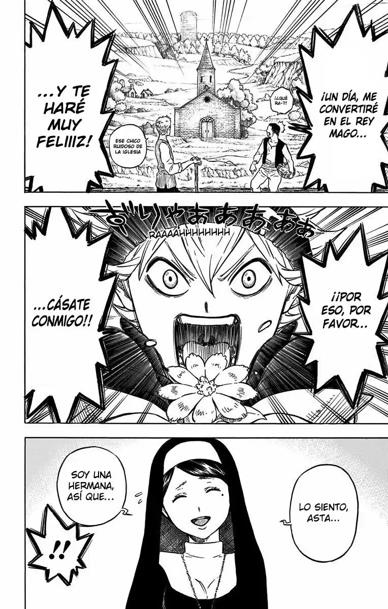 Black Clover Capitulo 1: La promesa del chico. página 11