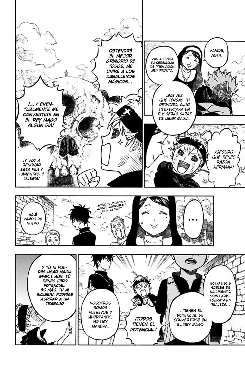 Black Clover Capitulo 1: La promesa del chico. página 19