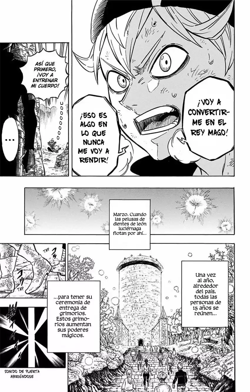 Black Clover Capitulo 1: La promesa del chico. página 22