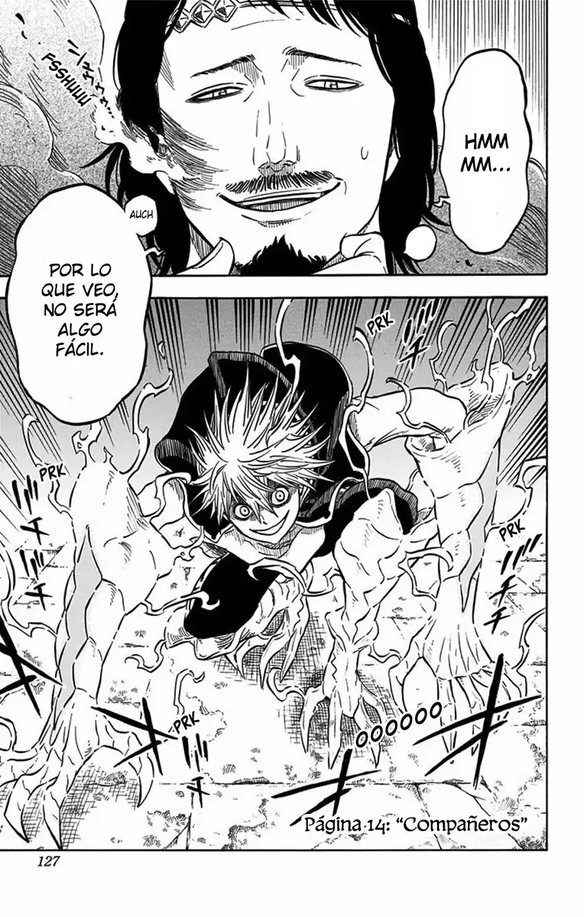 Black Clover Capitulo 14: Compañeros. página 2