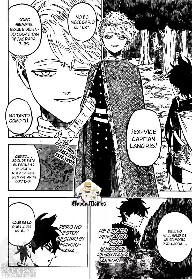 Black Clover Capitulo 272: Zona de caza de la oscuridad página 4