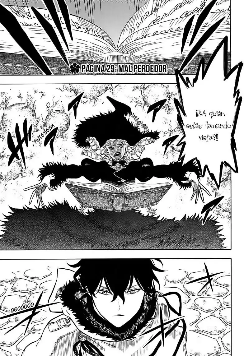 Black Clover Capitulo 29: Un mal perdedor. página 1