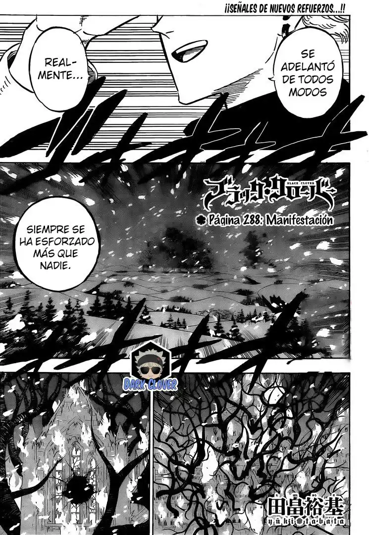 Black Clover Capitulo 288: Claridad página 2