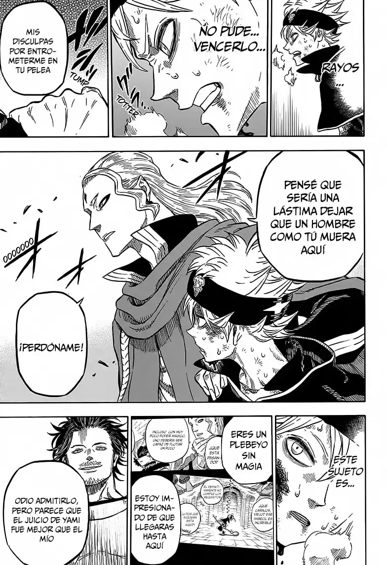 Black Clover Capitulo 30: Un nuevo rival. página 17