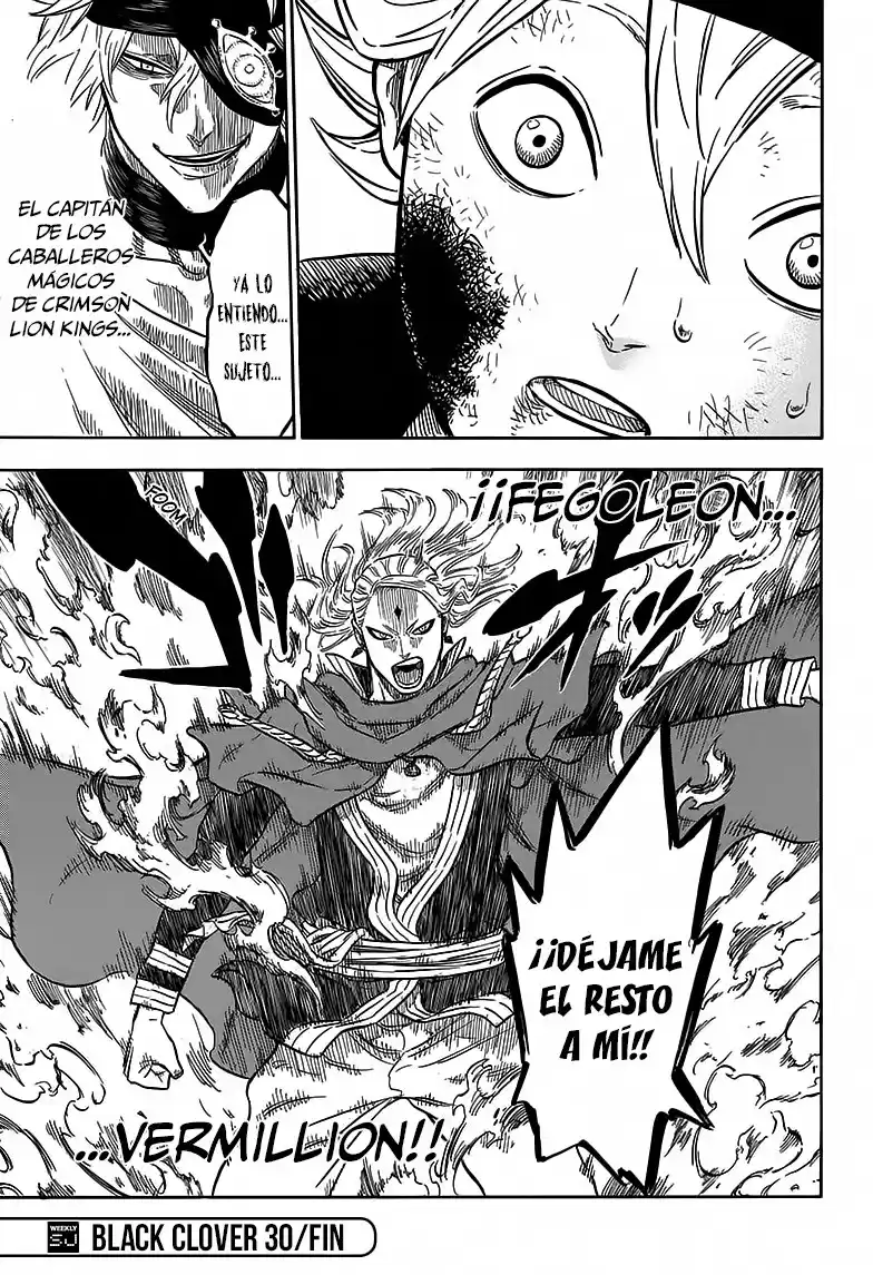 Black Clover Capitulo 30: Un nuevo rival. página 19