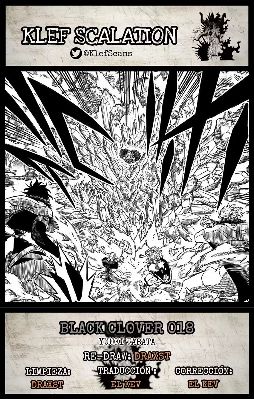 Black Clover Capitulo 18: Dentro de las profundidades del tesoro. página 1