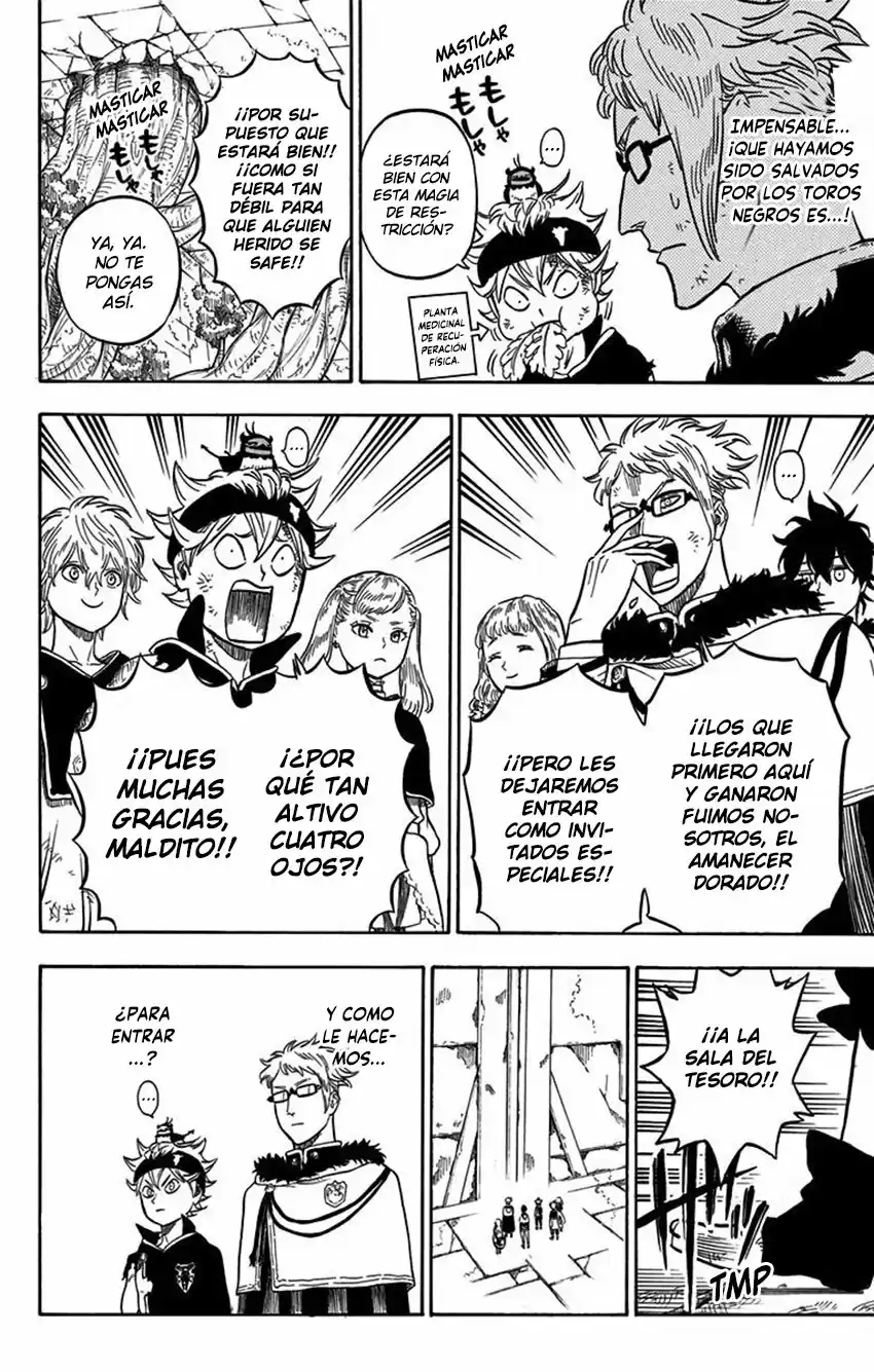 Black Clover Capitulo 18: Dentro de las profundidades del tesoro. página 3