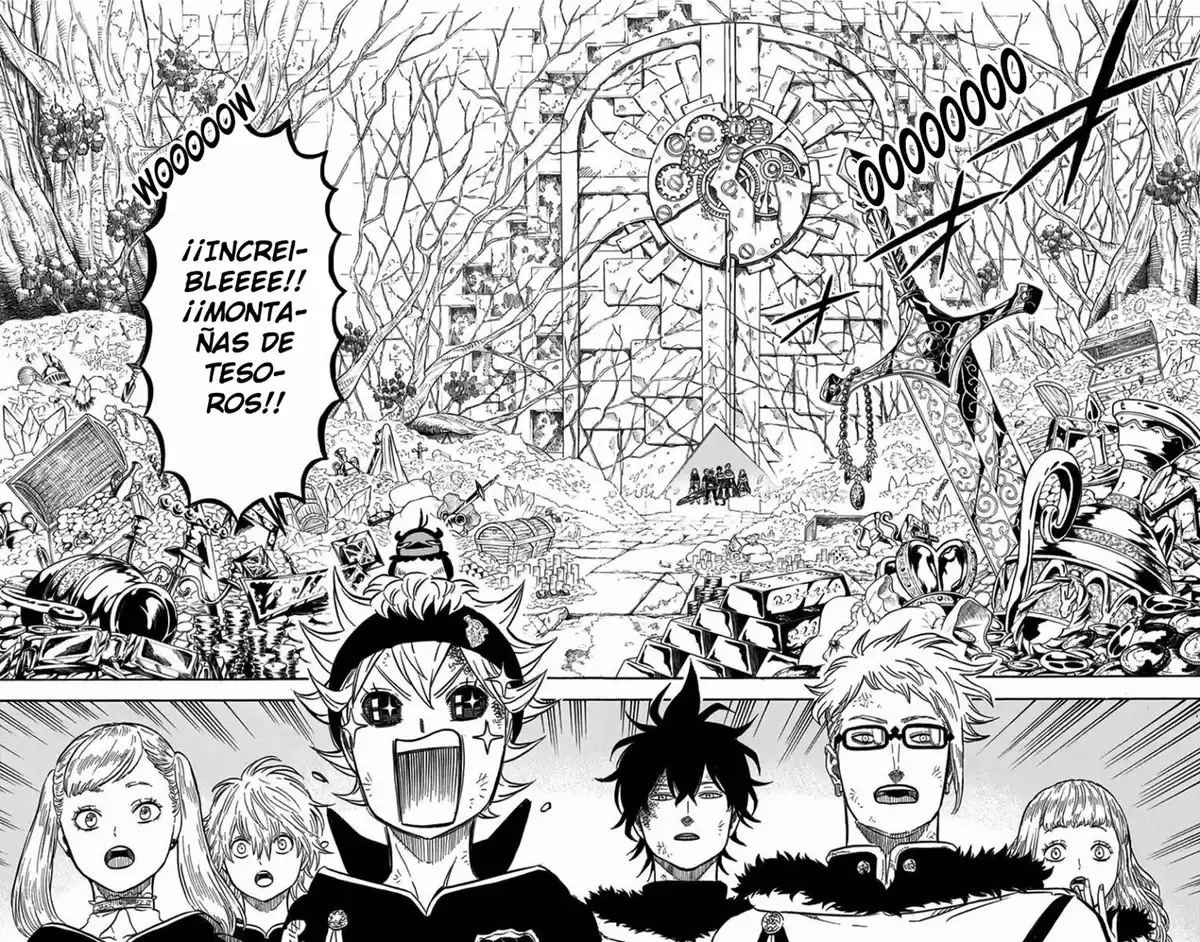 Black Clover Capitulo 18: Dentro de las profundidades del tesoro. página 5