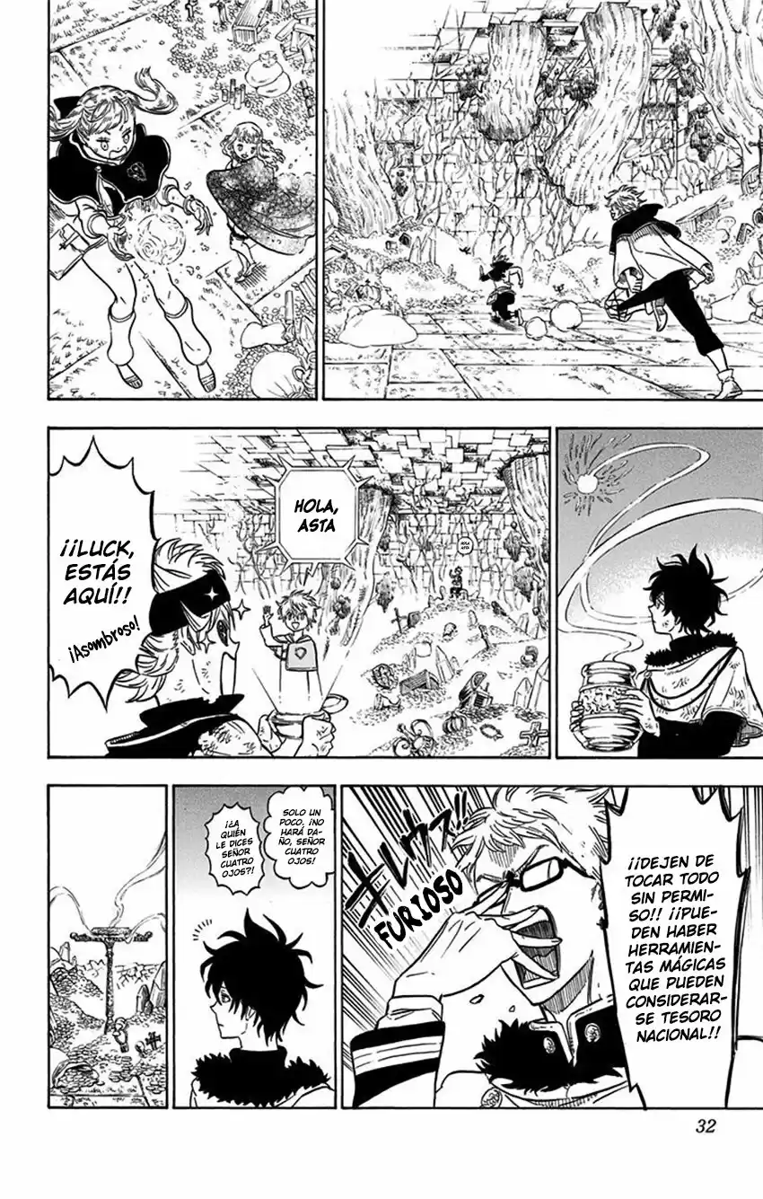 Black Clover Capitulo 18: Dentro de las profundidades del tesoro. página 6