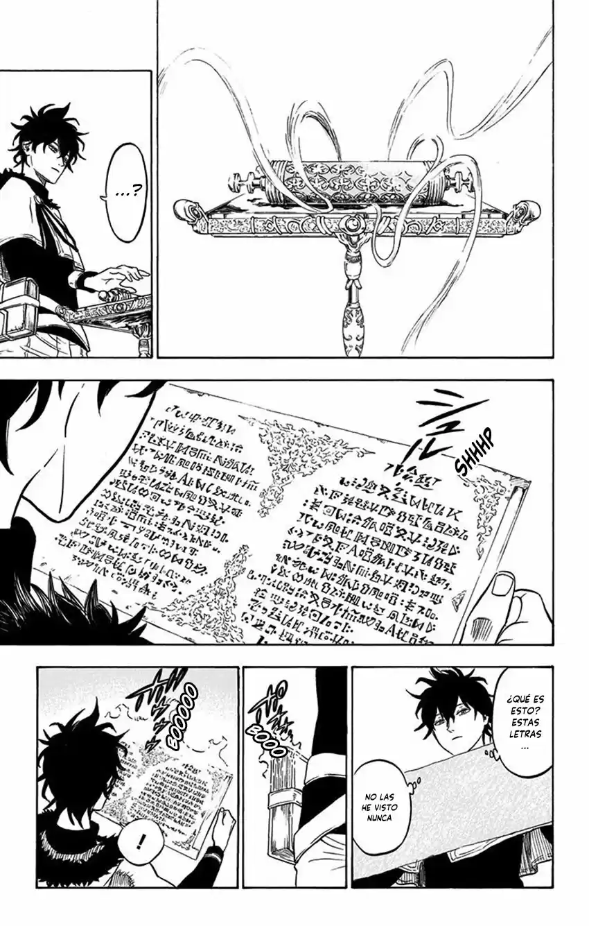 Black Clover Capitulo 18: Dentro de las profundidades del tesoro. página 7