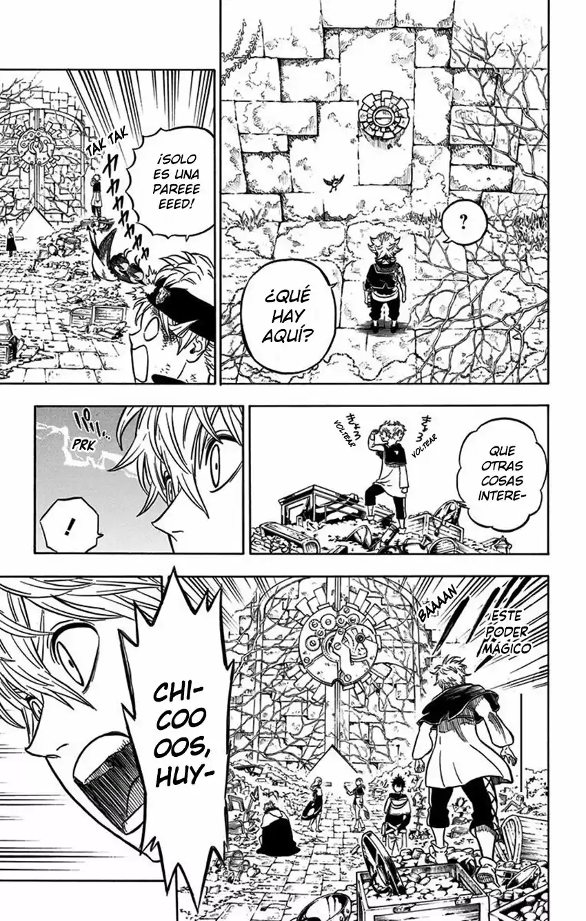 Black Clover Capitulo 18: Dentro de las profundidades del tesoro. página 9