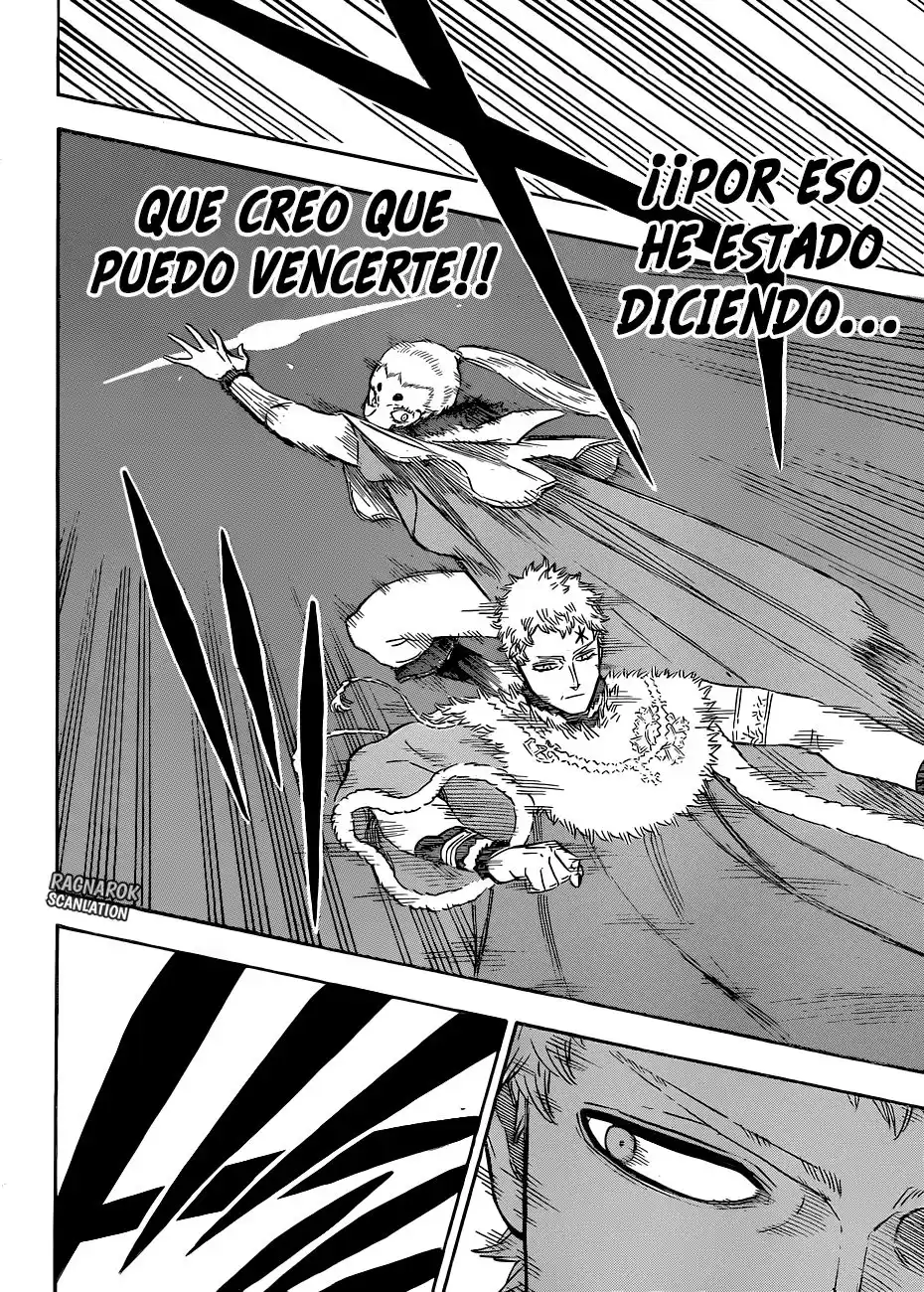 Black Clover Capitulo 143: El Rey Mago contra el líder de la Byakuya no Magan página 12