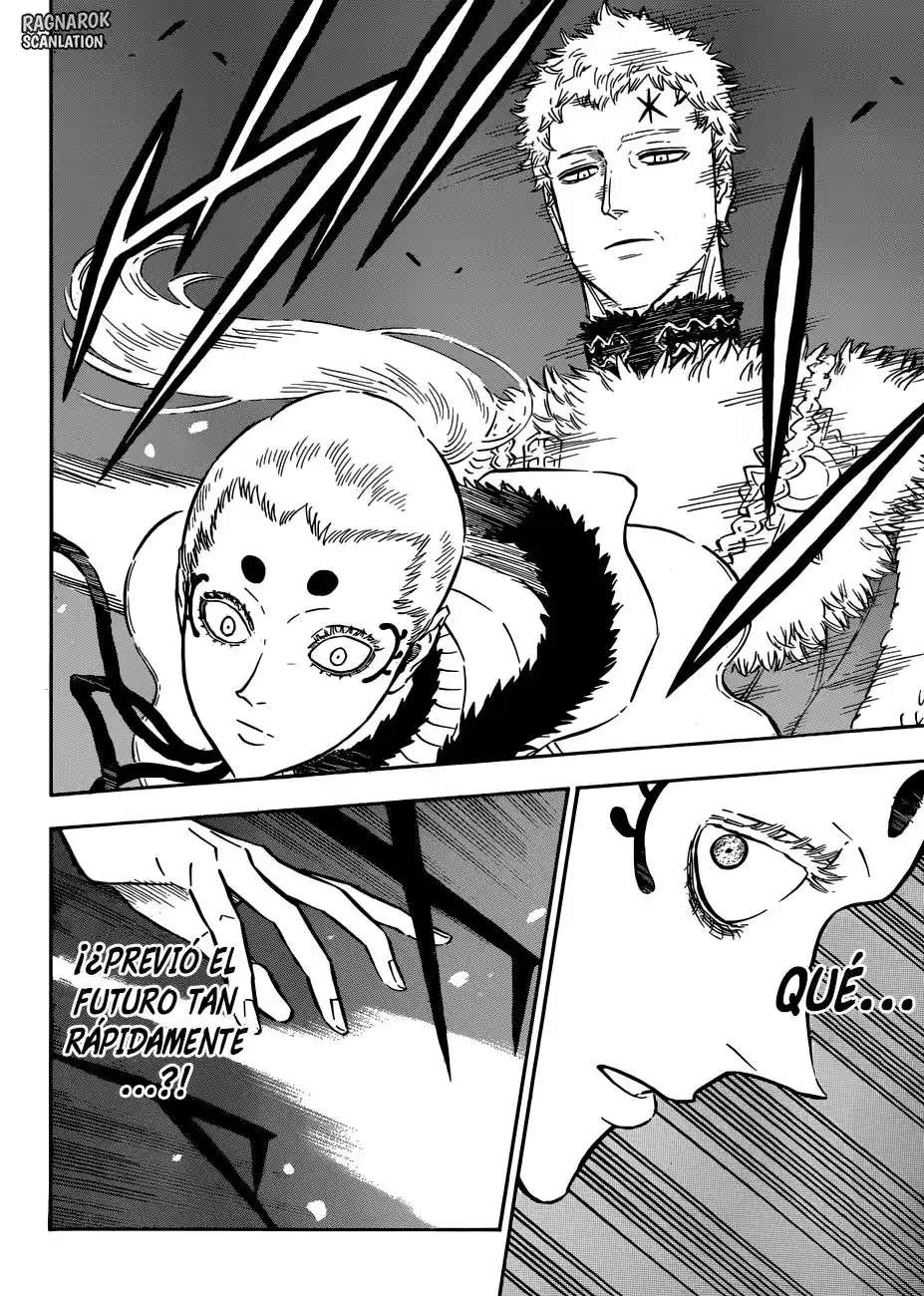 Black Clover Capitulo 143: El Rey Mago contra el líder de la Byakuya no Magan página 16