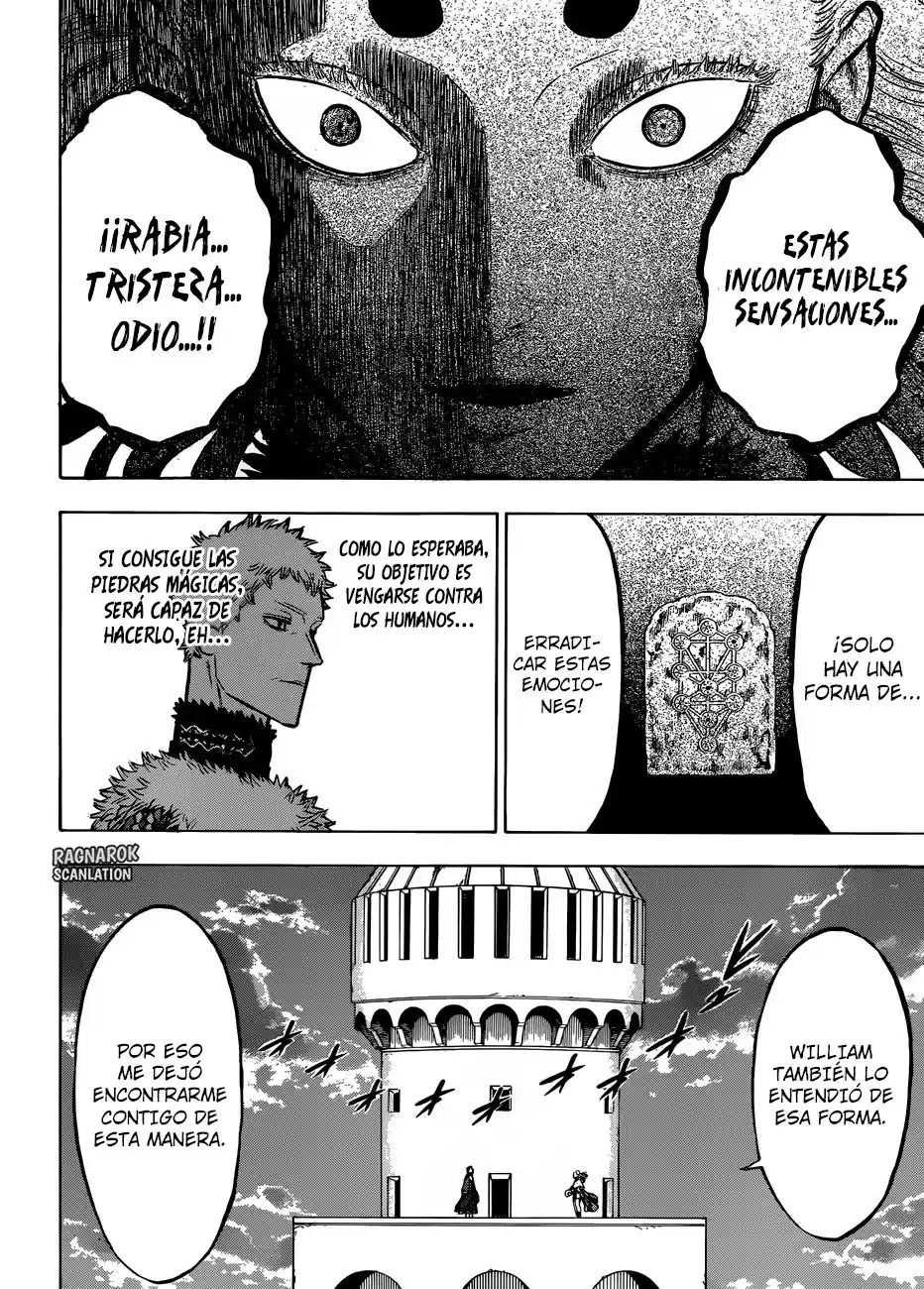 Black Clover Capitulo 143: El Rey Mago contra el líder de la Byakuya no Magan página 5