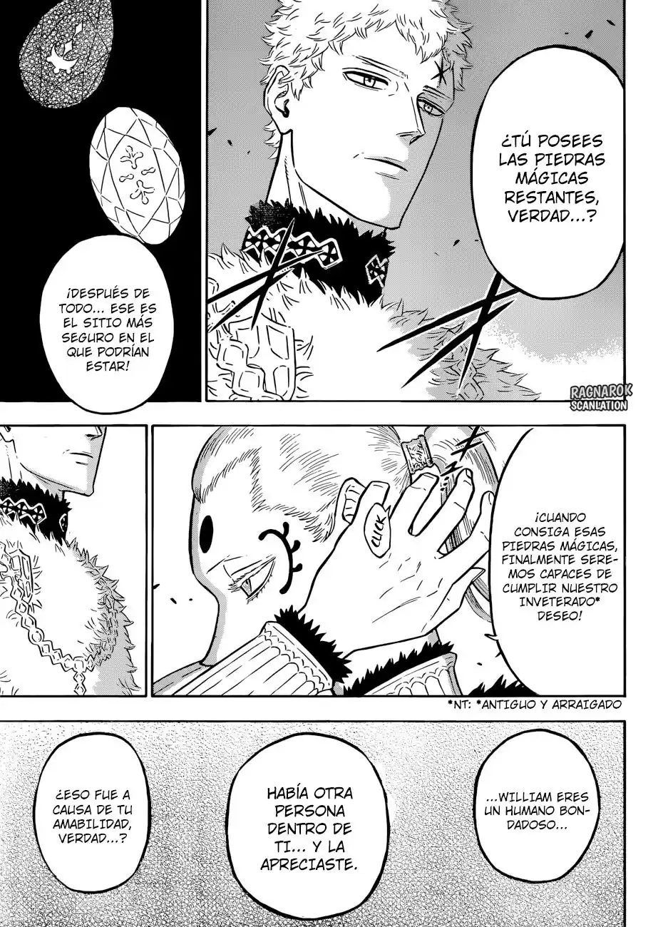 Black Clover Capitulo 143: El Rey Mago contra el líder de la Byakuya no Magan página 6