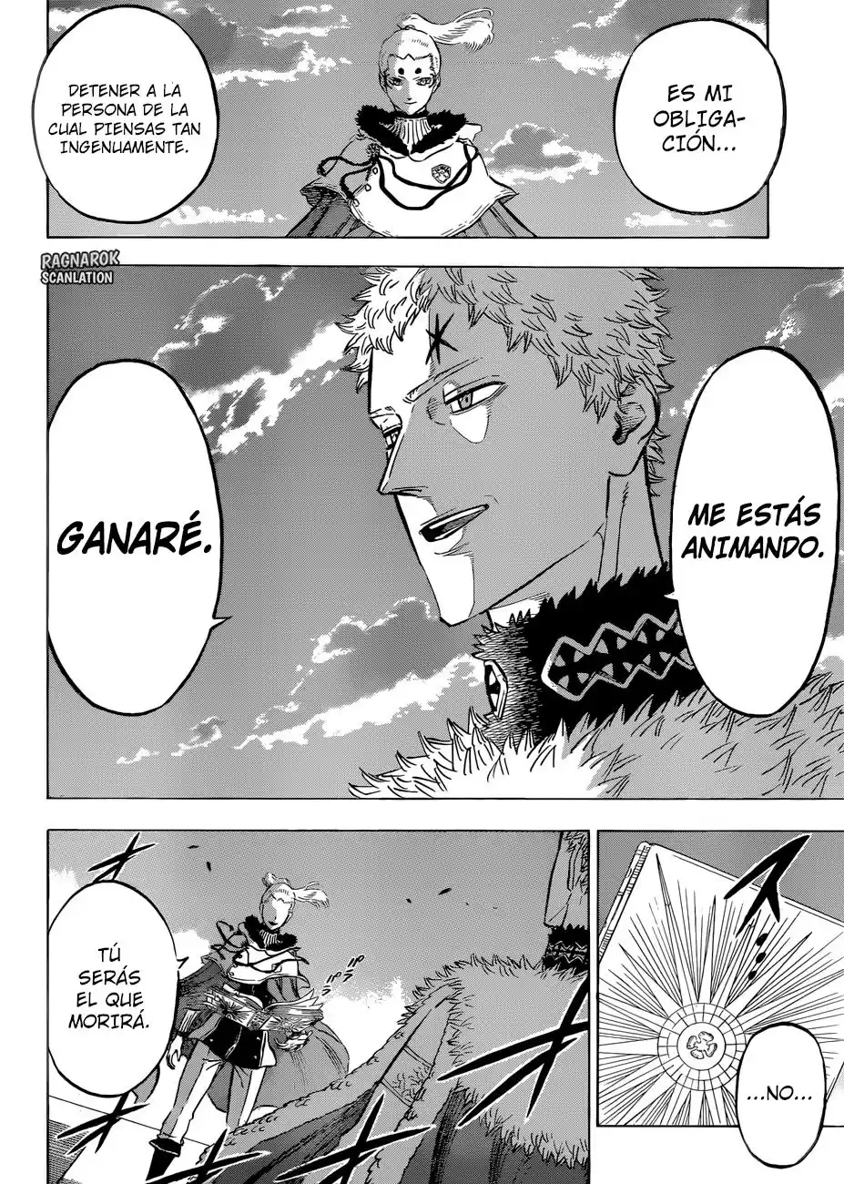 Black Clover Capitulo 143: El Rey Mago contra el líder de la Byakuya no Magan página 7