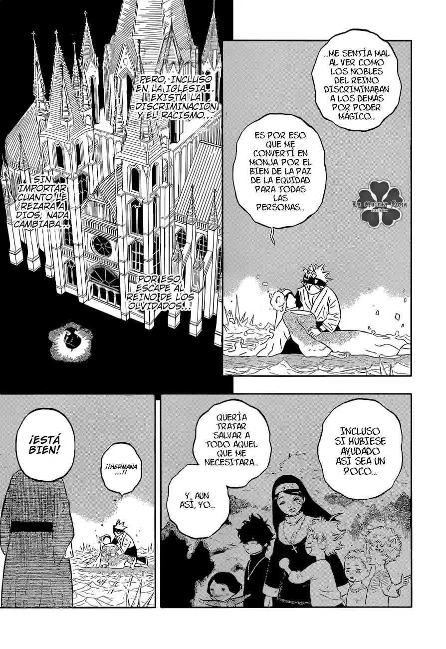 Black Clover Capitulo 350: La penitencia de La Santa página 4