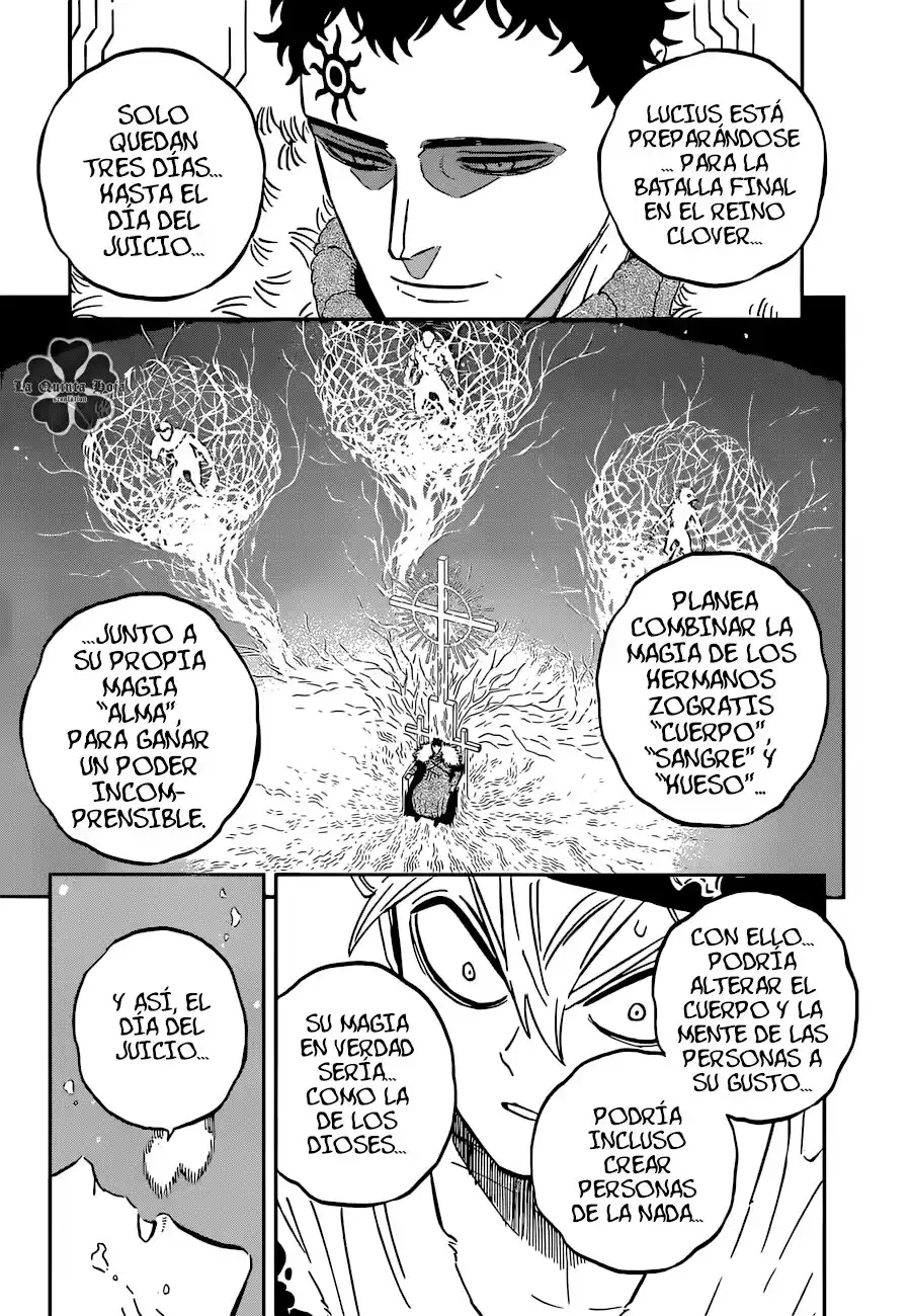 Black Clover Capitulo 350: La penitencia de La Santa página 6