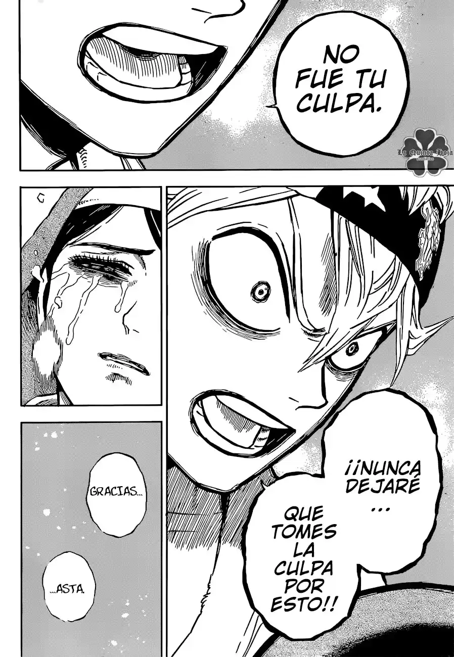 Black Clover Capitulo 350: La penitencia de La Santa página 9