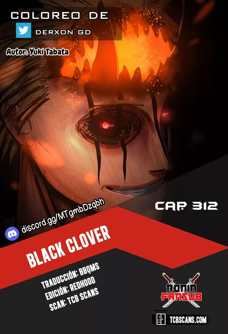 Black Clover Capitulo 312: Ante las puertas del infierno página 1