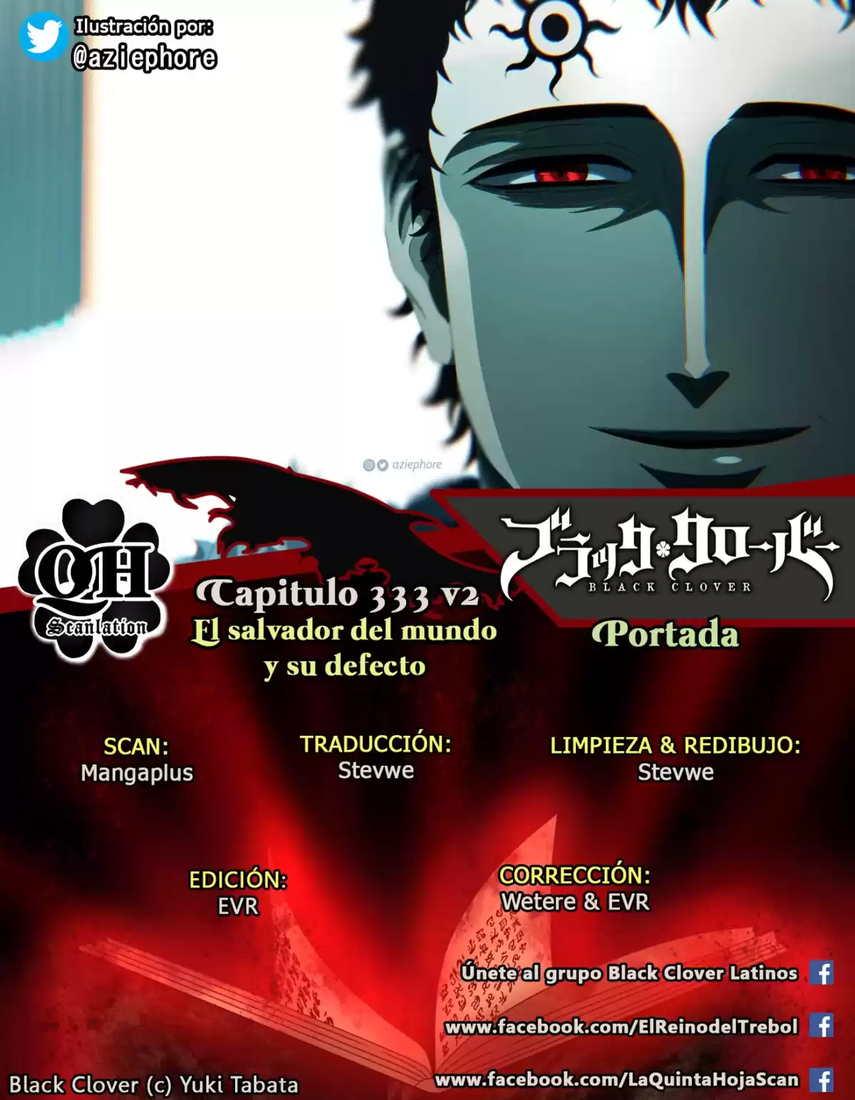 Black Clover Capitulo 333.5: [Corregido] El salvador del mundo y su defecto página 1