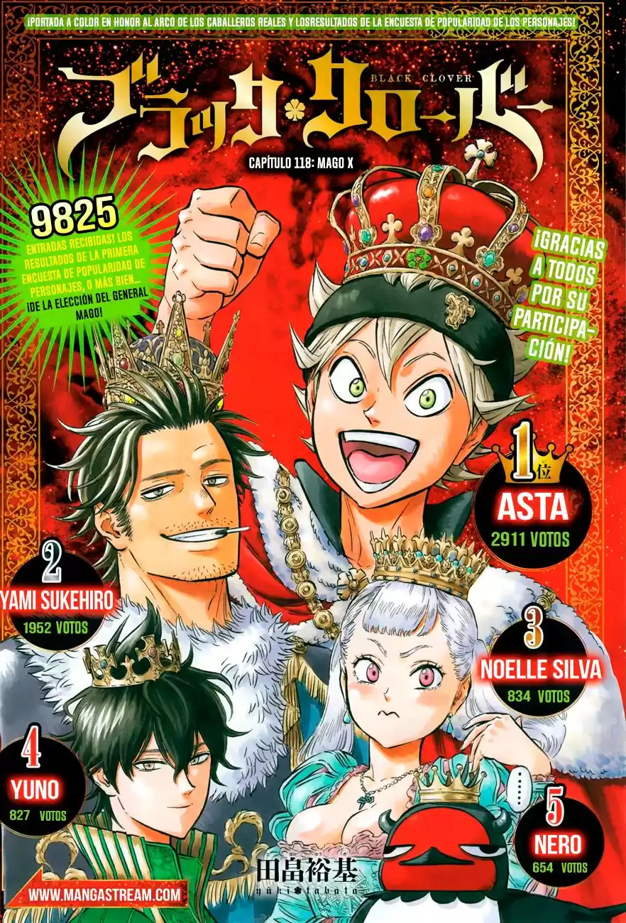 Black Clover Capitulo 118: Mago X página 2