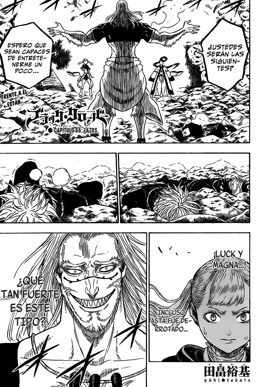 Black Clover Capitulo 67: Lazos. página 2