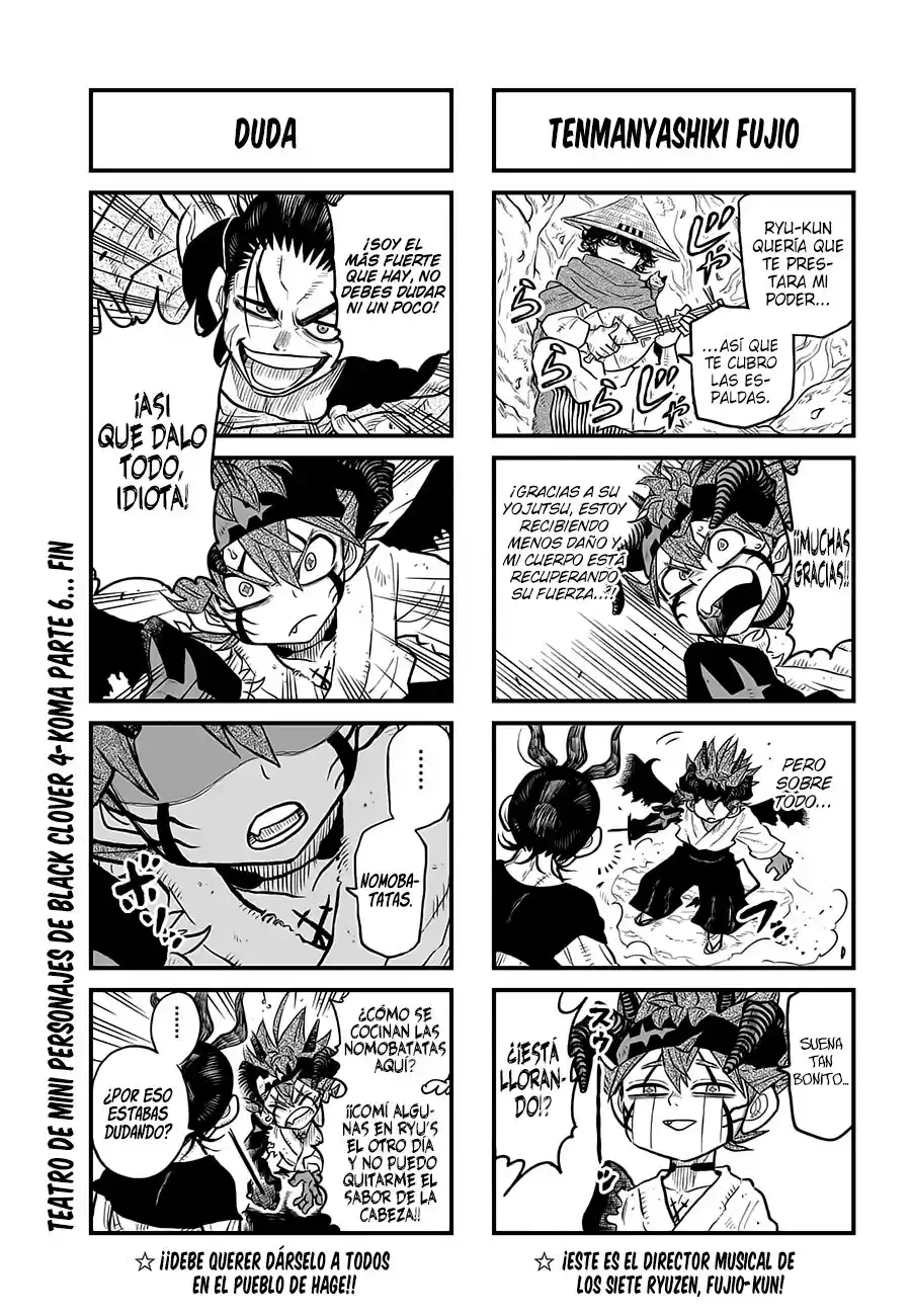 Black Clover Capitulo 359.1: Especial 4Koma 7 Ryuzen II página 2