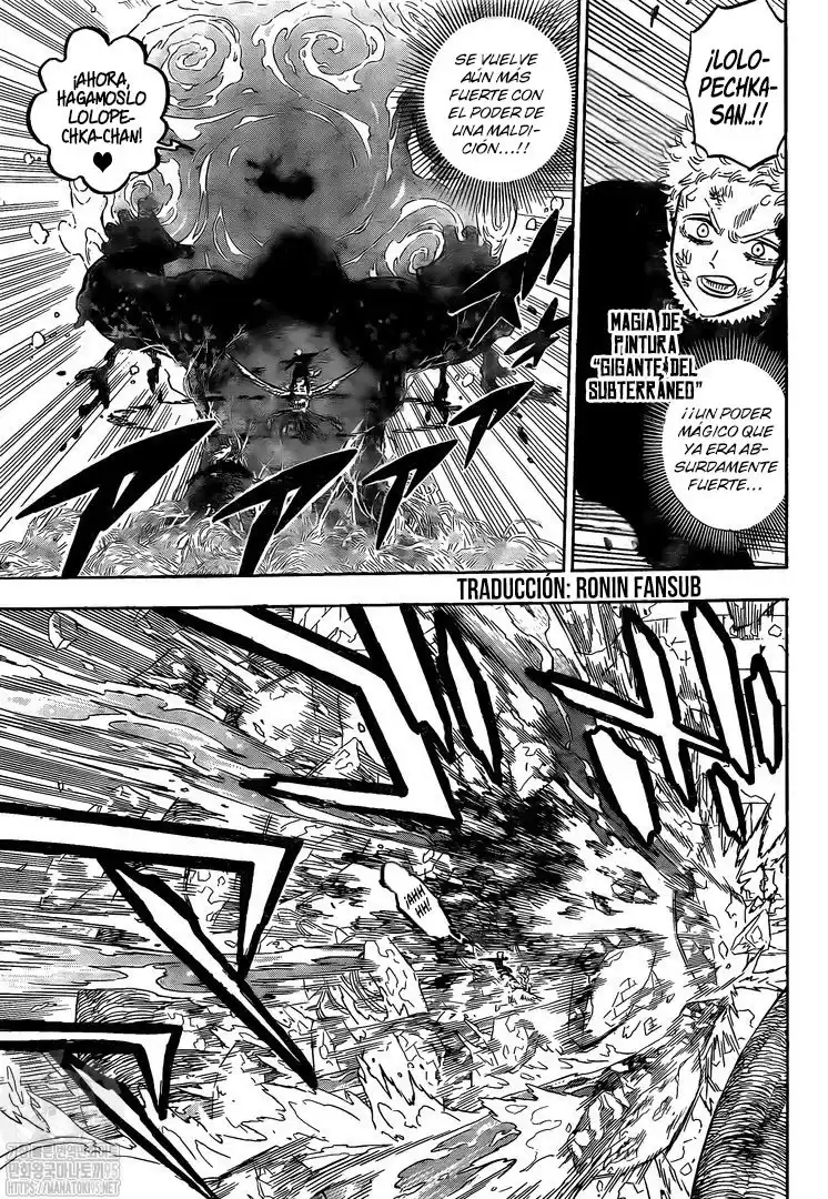 Black Clover Capitulo 294: Como prometí página 14