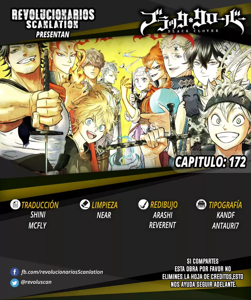 Black Clover Capitulo 172: Renacer página 1