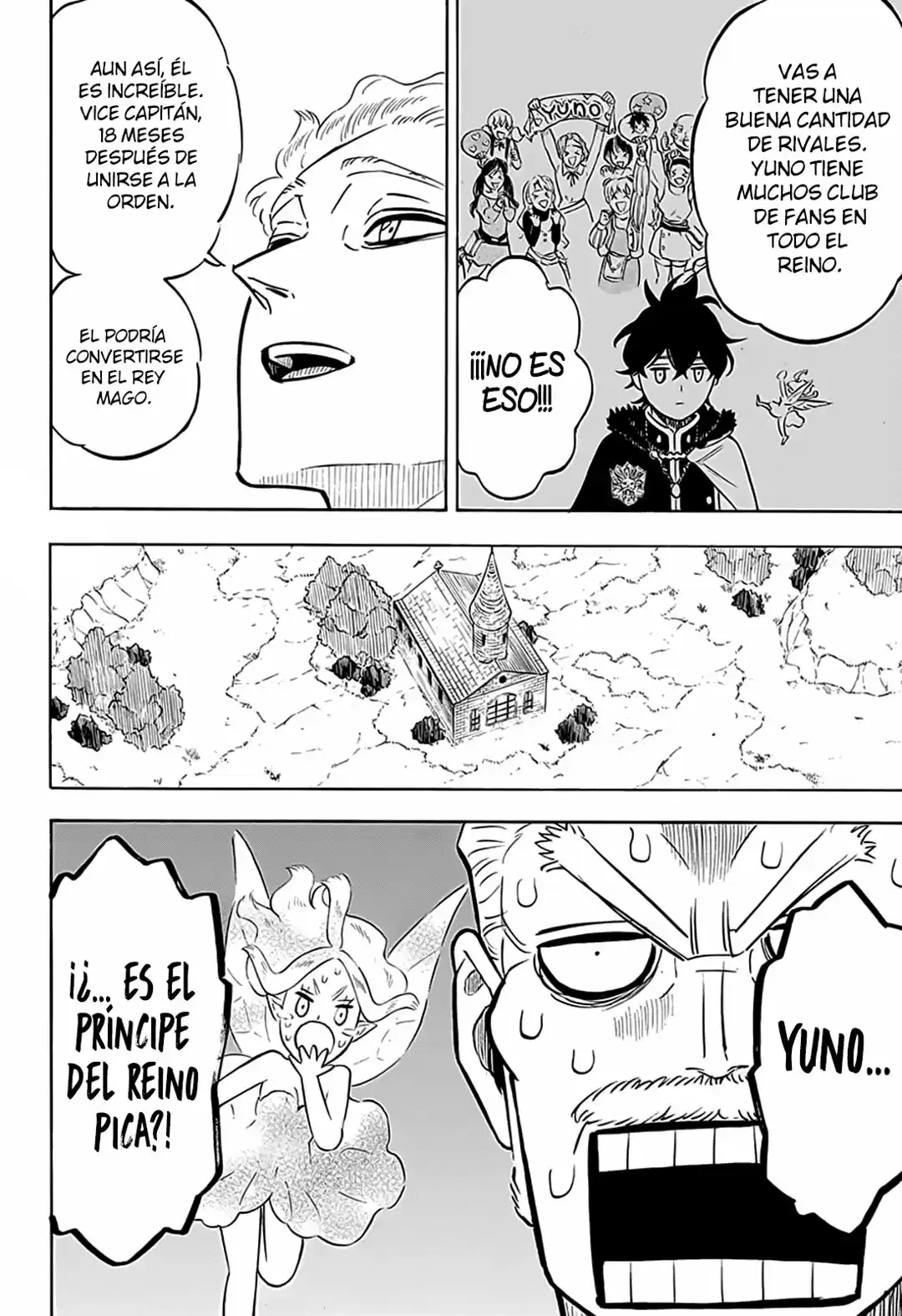 Black Clover Capitulo 234: El león del reino Spade página 3