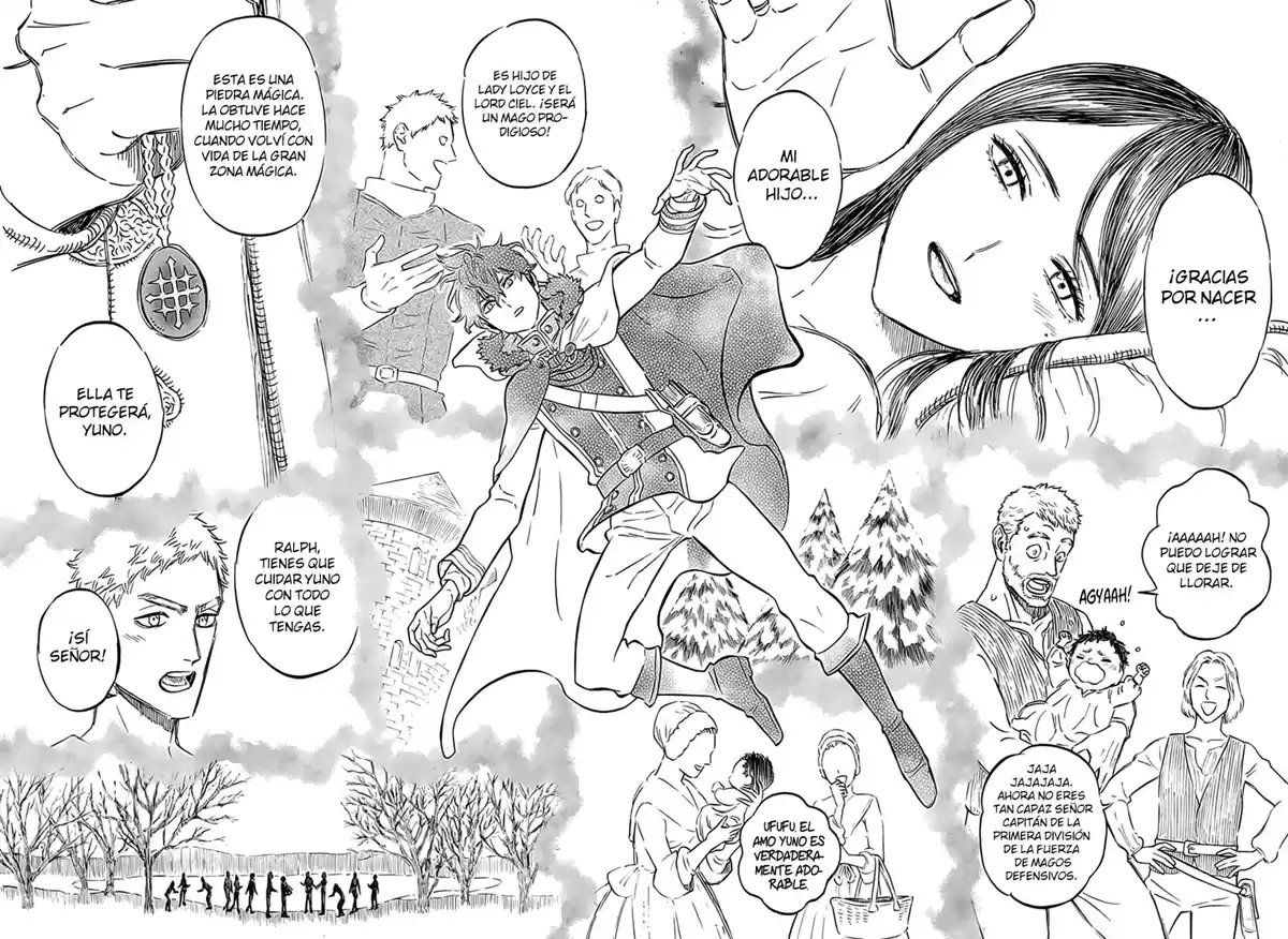 Black Clover Capitulo 234: El león del reino Spade página 7