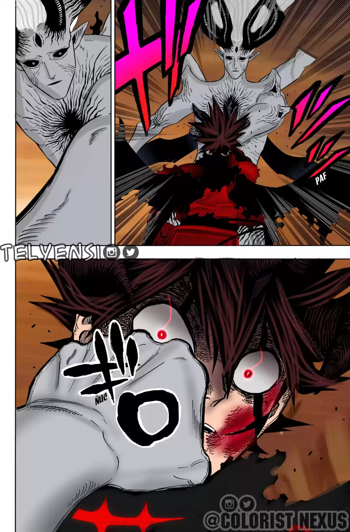 Black Clover Capitulo 327.5: (Fan Color) Antimagia página 5