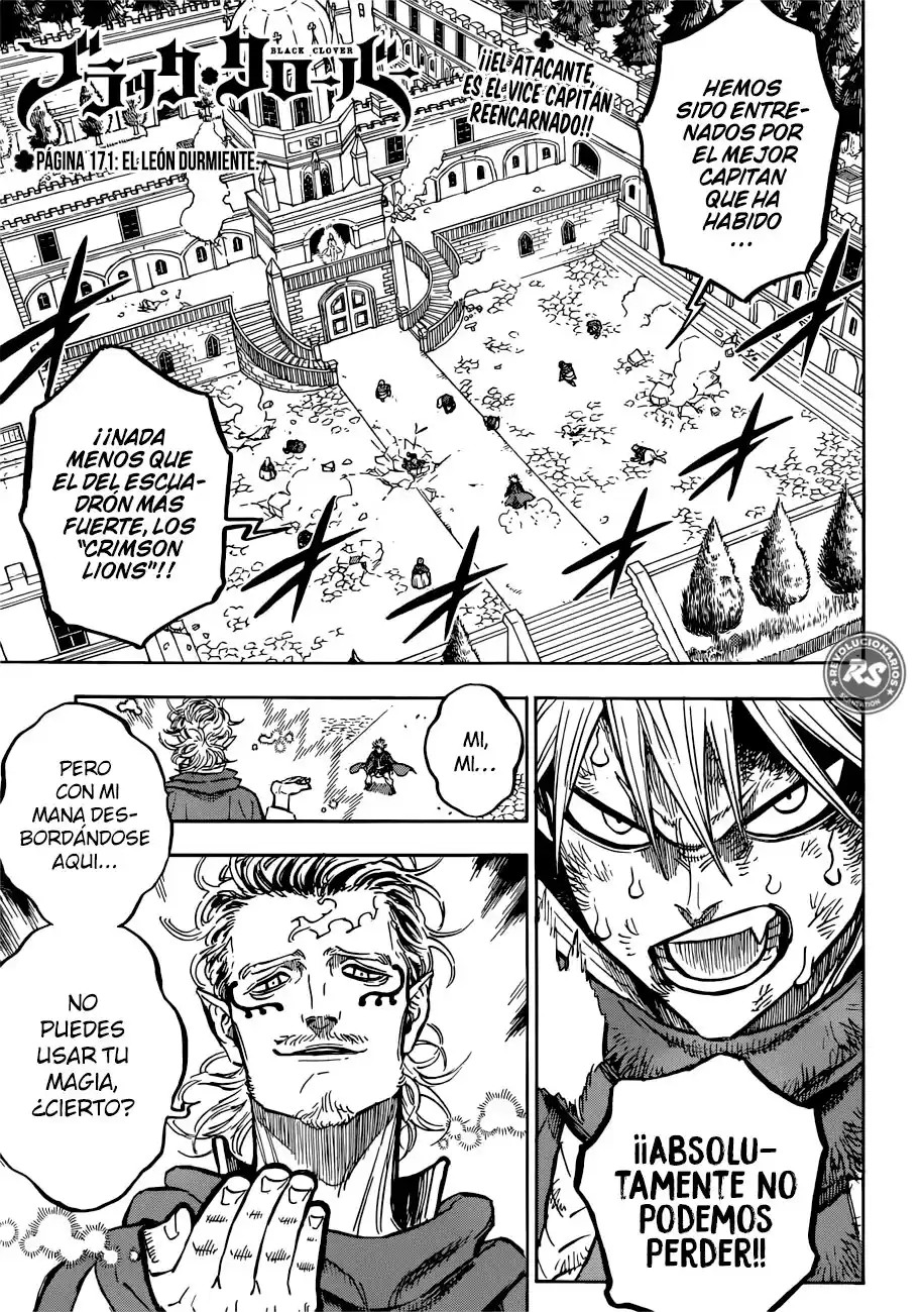 Black Clover Capitulo 171: El león durmiente página 2