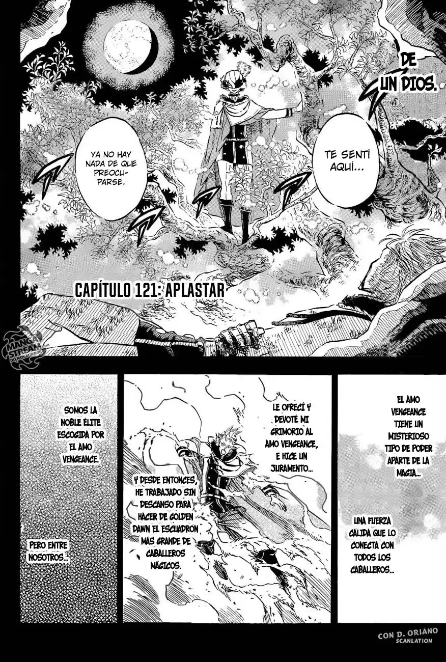 Black Clover Capitulo 121: Aplastar página 3