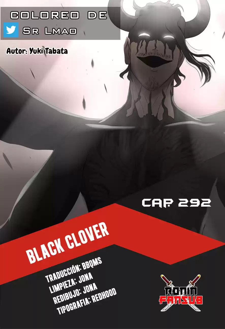 Black Clover Capitulo 292: Conocimiento página 1