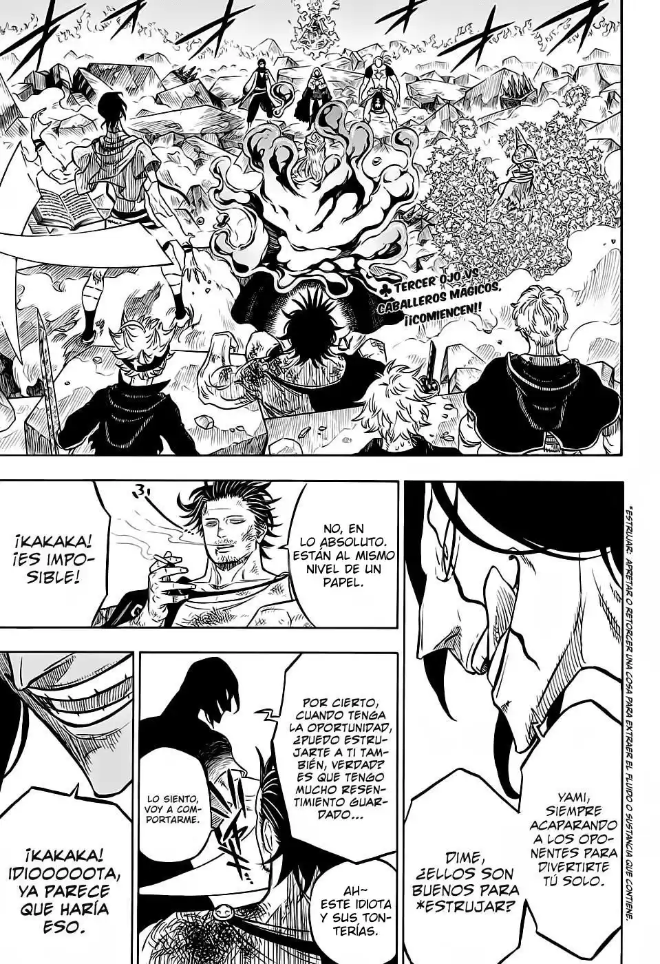 Black Clover Capitulo 52: Aquellos sin mana. página 5