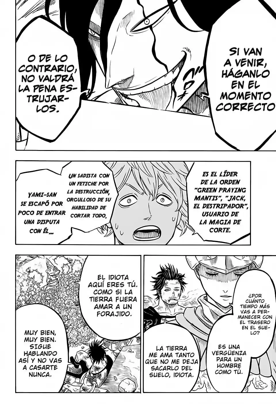 Black Clover Capitulo 52: Aquellos sin mana. página 6