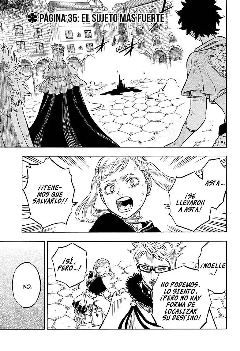 Black Clover Capitulo 35: El hombre más fuerte. página 2