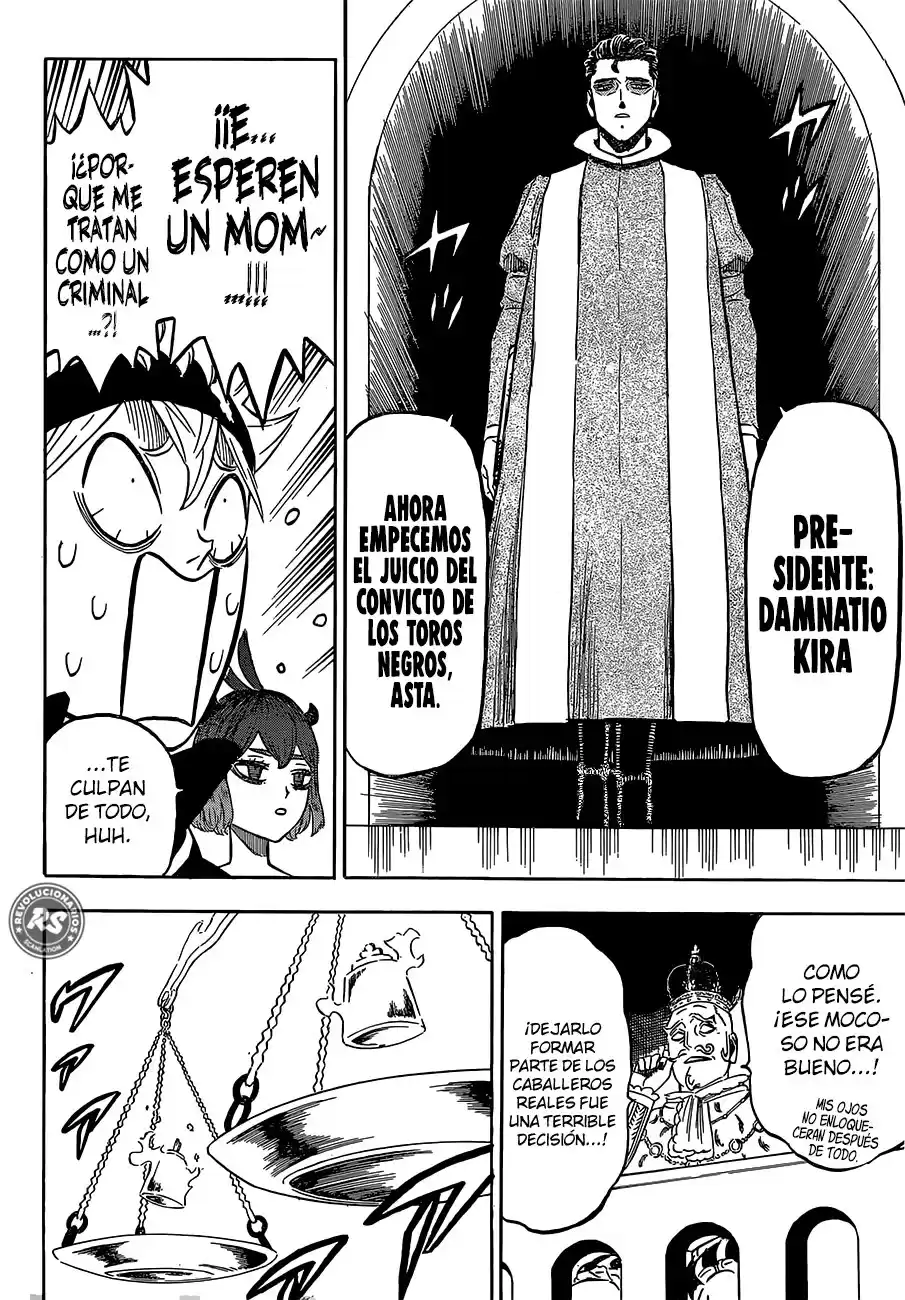 Black Clover Capitulo 217: Las Balanzas de la Justicia página 6