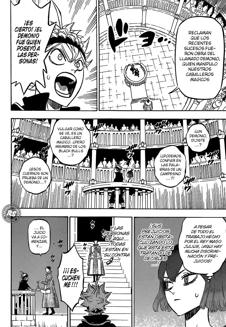 Black Clover Capitulo 217: Las Balanzas de la Justicia página 8